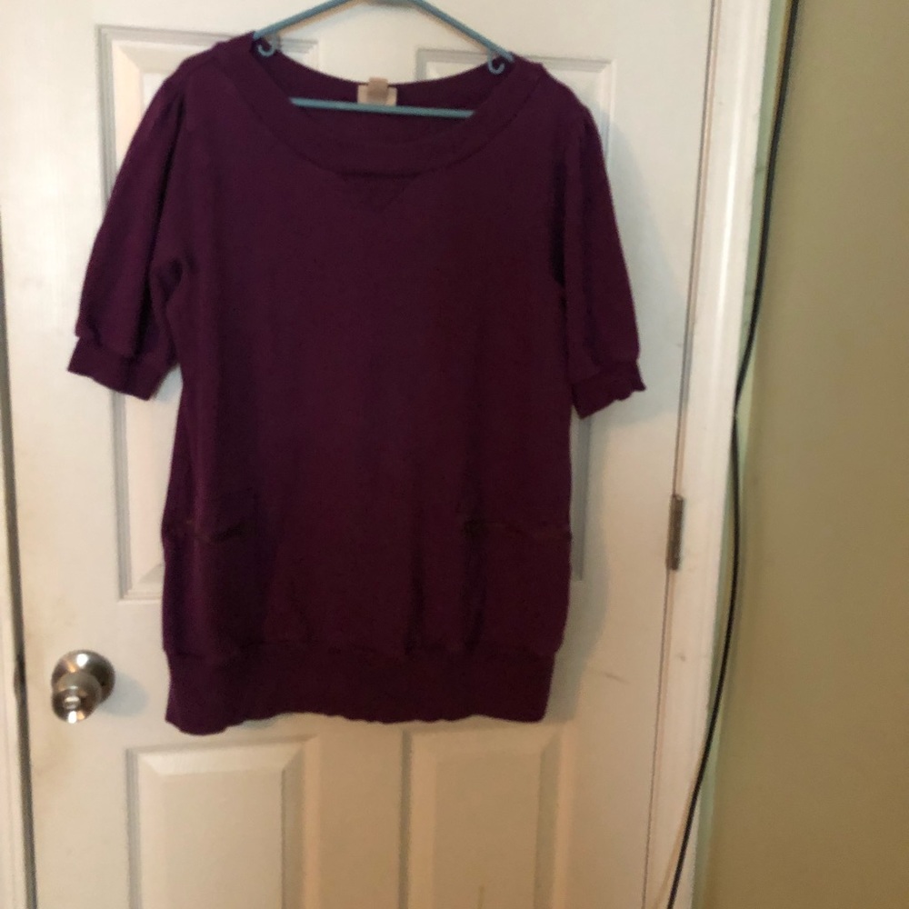 Purple shirt